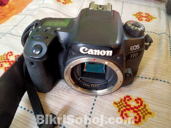 Camon EOS 77 D Camera Body for sale